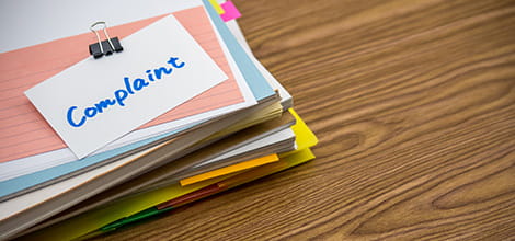 complaint notes documents